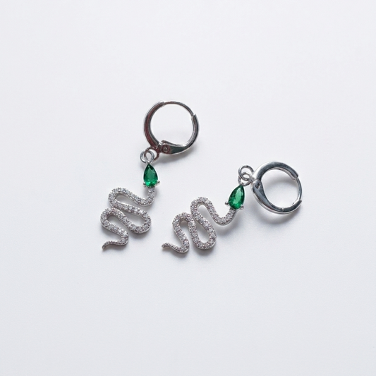 Nina, boucles d'oreilles acier inoxydable – vue 1 – Fïve Paris